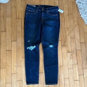 GAP Dark Blue Distressed Skinny Jeans